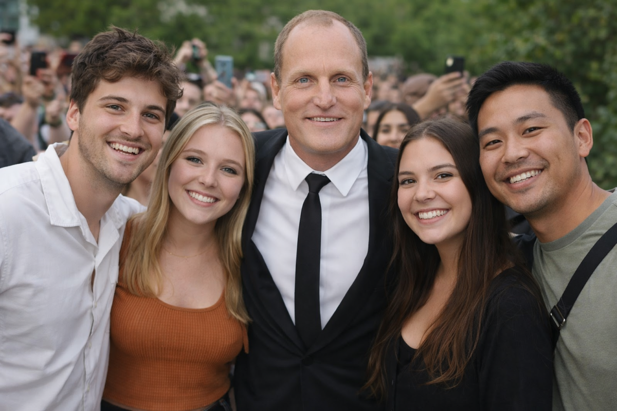 Woody Harrelson meet and greet