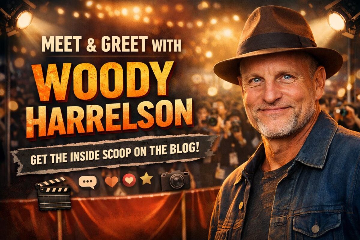 Woody harrelson meet and greet