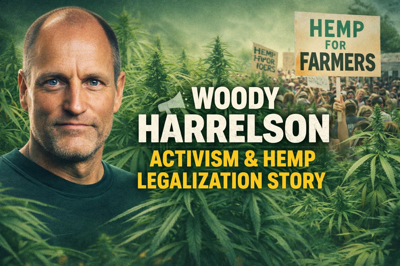 Woody Harrelson’s Activism