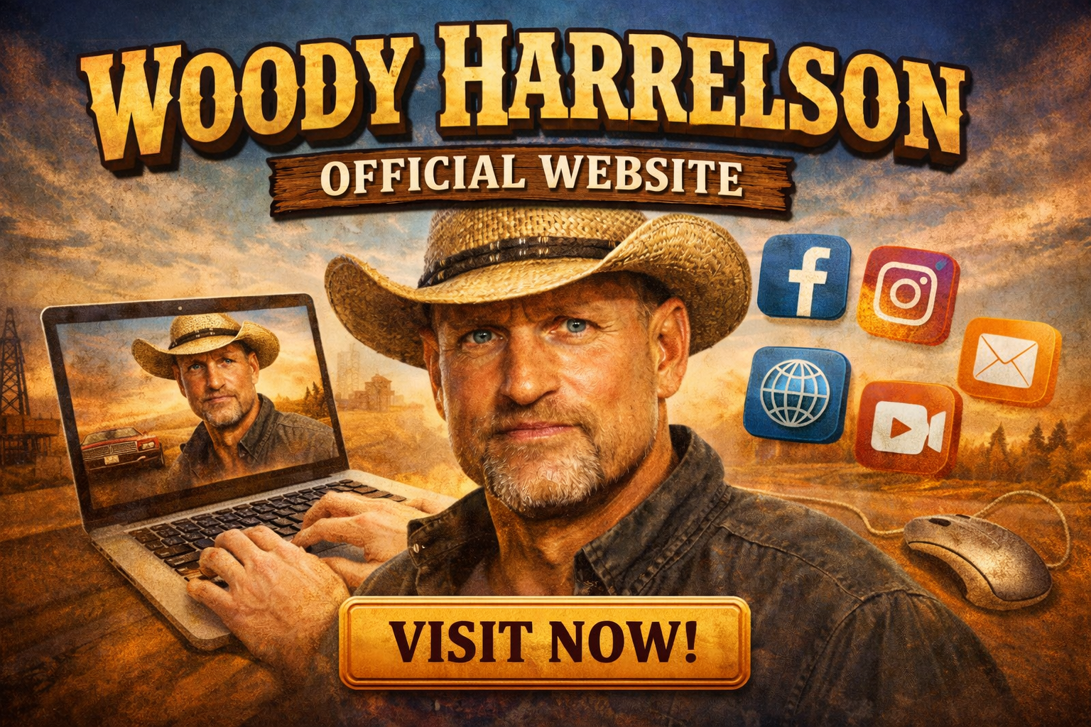 Woody Harrelson Official website