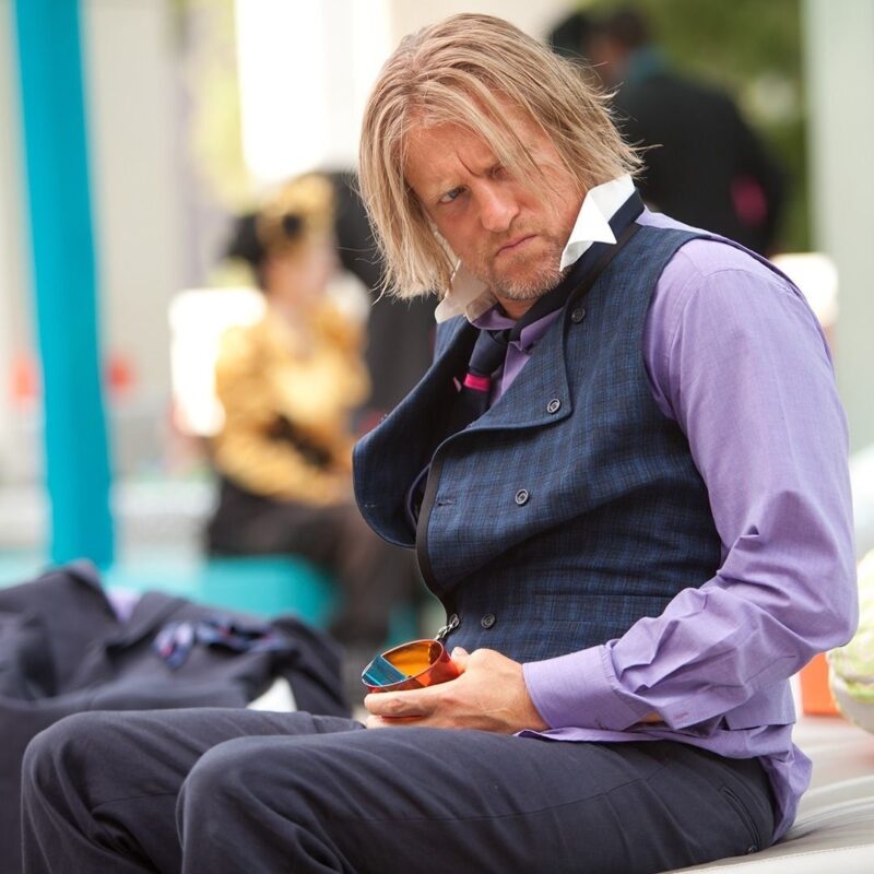 woody harrelson in hunger games